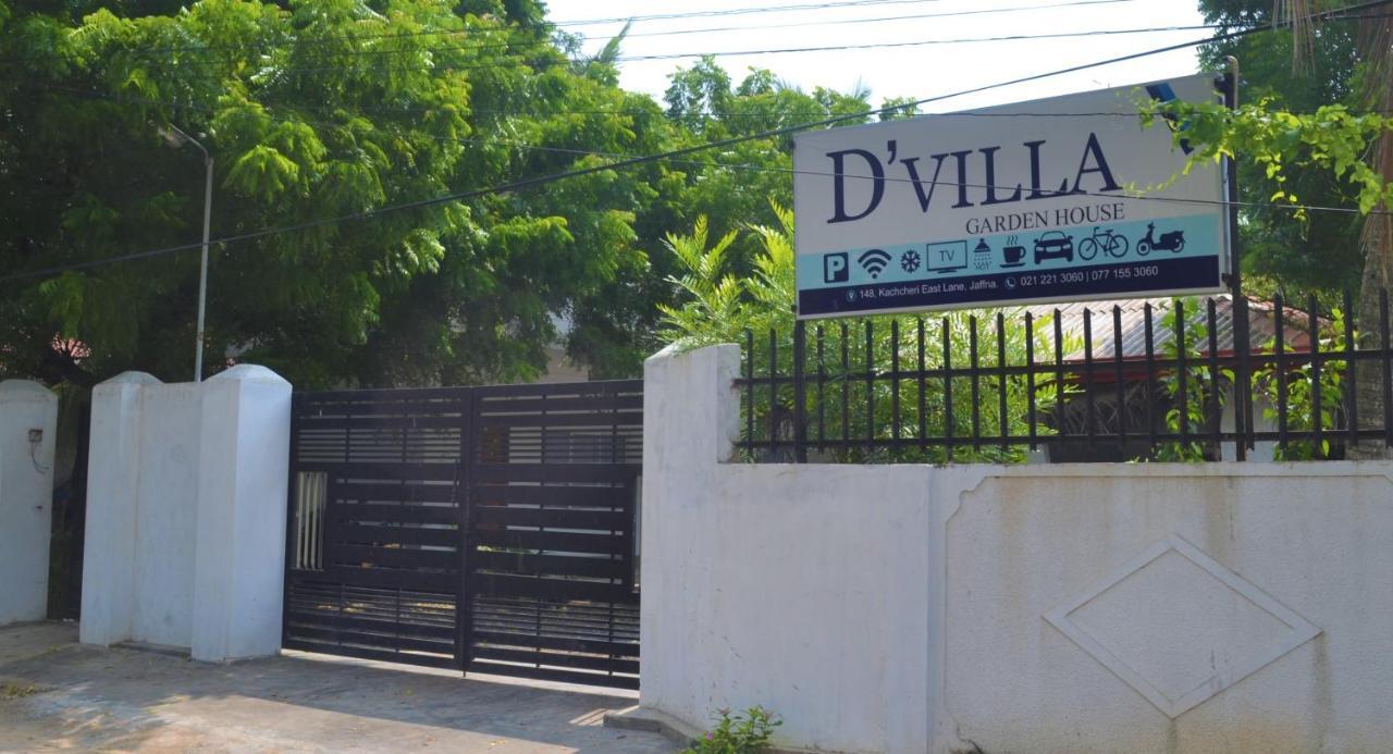 D'Villa Garden House Jaffna Kültér fotó